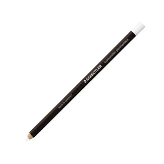 Staedtler Lumocolor Glasochrom (Chinagraph) Pencil - White