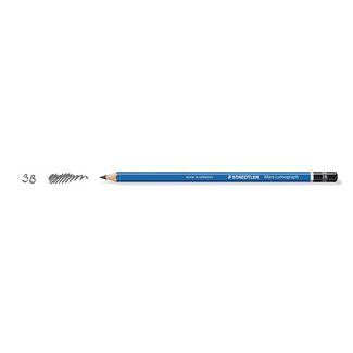 Staedtler 100 Mars Lumograph Pencil - 3B