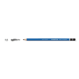 Staedtler 100 Mars Lumograph Pencil - 4B