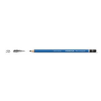 Staedtler 100 Mars Lumograph Pencil - 5B