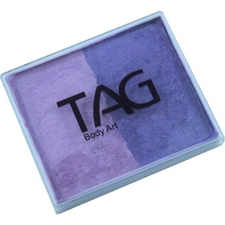 TAG Body Art & Face Paint Split Cake 50g - Pearl Purple/Pearl Lilac