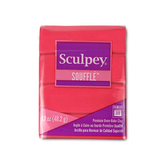 Sculpey Souffle Polymer Clay 48g - Raspberry