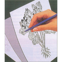 Scratch Art Transfer Paper White 21.6 x 27.9cm 5 Sheets