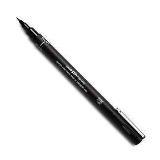 Uni Pin Brush Tip Pen - Black