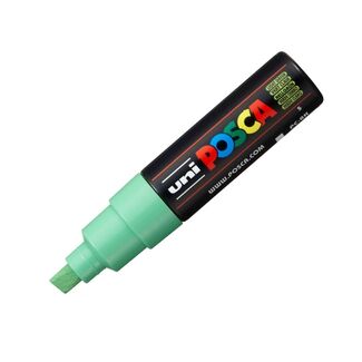 Uni Ball Posca Pen Bold Chisel Tip 8mm PC-8K - Light Green