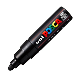 Uni Ball Posca Pen Bold Bullet Tip 5.5mm PC-7M - Black