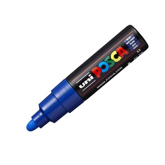 Uni Ball Posca Pen Bold Bullet Tip 5.5mm PC-7M - Blue