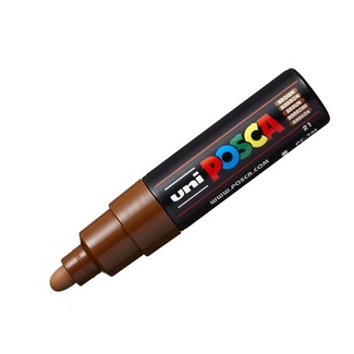 Uni Ball Posca Pen Bold Bullet Tip 5.5mm PC-7M - Brown