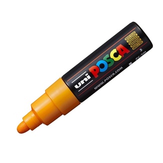 Uni Ball Posca Pen Bold Bullet Tip 5.5mm PC-7M - Bright Yellow