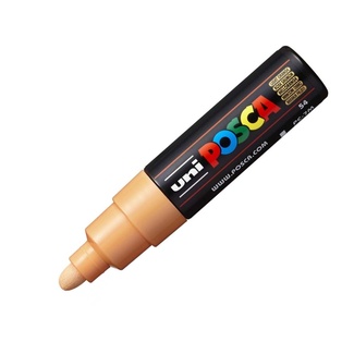 Uni Ball Posca Pen Bold Bullet Tip 5.5mm PC-7M - Light Orange