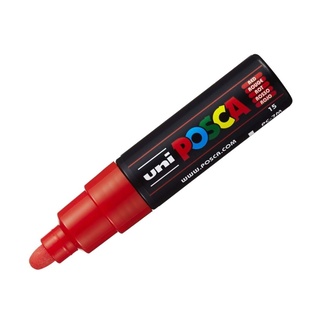 Uni Ball Posca Pen Bold Bullet Tip 5.5mm PC-7M - Red