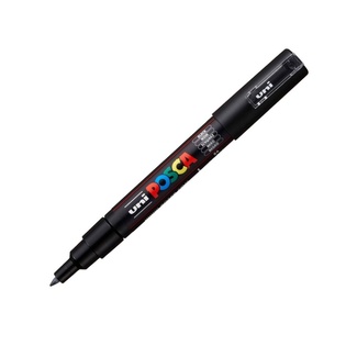 Uni Ball Posca Pen Extra Fine Bullet Tip 0.7mm PC-1M - Black