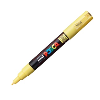 Uni Ball Posca Pen Extra Fine Bullet Tip 0.7mm PC-1M - Yellow