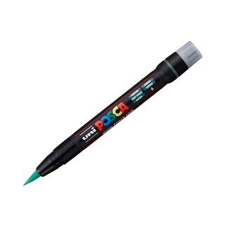 Uni Ball Posca Pen Flexible Brush Tip PCF-350 - Green