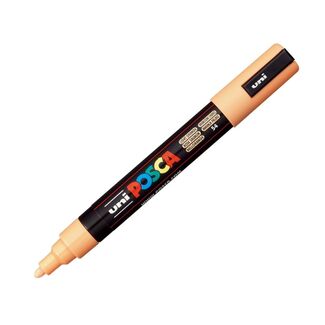 Uni Ball Posca Pen Medium Bullet Tip 2.5mm PC-5M - Light Orange