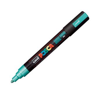 Uni Ball Posca Pen Medium Bullet Tip 2.5mm PC-5M - Metallic Green