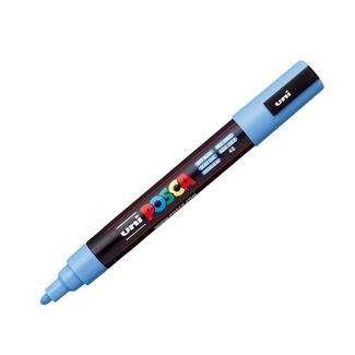Uni Ball Posca Pen Medium Bullet Tip 2.5mm PC-5M - Sky Blue