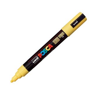 Uni Ball Posca Pen Medium Bullet Tip 2.5mm PC-5M - Straw Yellow