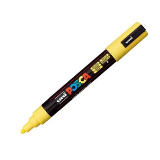 Uni Ball Posca Pen Medium Bullet Tip 2.5mm PC-5M - Yellow