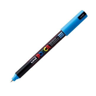 Uni Ball Posca Pen Ultra Fine Pin Tip 0.7mm PC-1MR - Light Blue