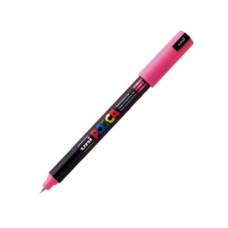 Uni Ball Posca Pen Ultra Fine Pin Tip 0.7mm PC-1MR - Pink
