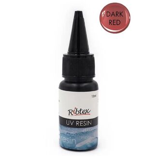 Ribtex UV Resin 15g - Dark Red