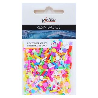 Ribtex UV Resin Polymer Clay 20g - Sprinkles Mix