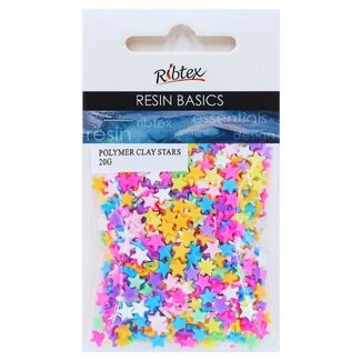 Ribtex UV Resin Polymer Clay 20g - Stars