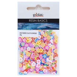 Ribtex UV Resin Polymer Clay 20g - Flowers