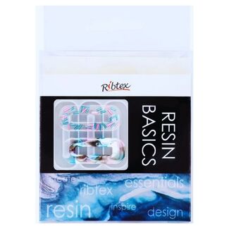 Ribtex Resin Silicone Mould - Hair Clip Square