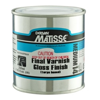 Matisse 250ml - Gloss Varnish Turps Based