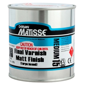 Matisse 250ml - Matte Varnish Turps Based
