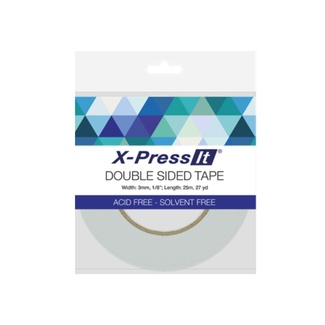 X-Press It Acid Free Double Sided Tape 3mm x 25m