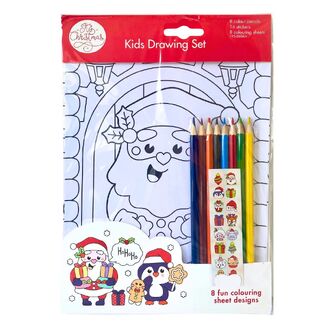 Portacraft Christmas Drawing Set