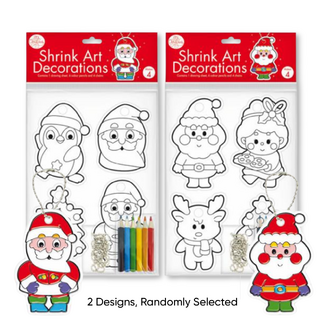 Christmas Shrink Art Decorations Kit