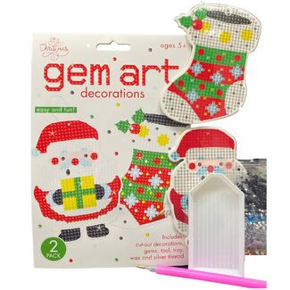 Christmas Gem Art Decoration Kit