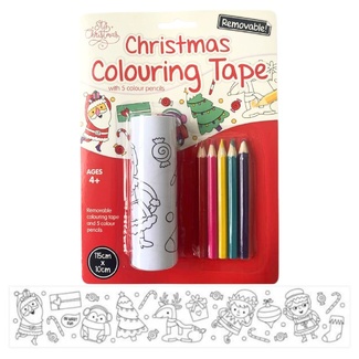 Portacraft Christmas Colour-in Removable Tape Set 