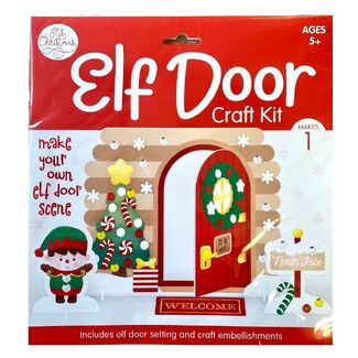 Portacraft Christmas Elf Door Craft Kit