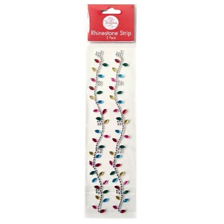 Portacraft Christmas Rhinestone Party Lights 2pc