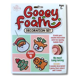Portacraft Christmas Gooey Foam Decoration Set