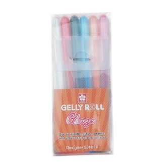 Sakura Gelly Roll Pen Set - Glaze Designer 6pc