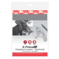 X-Press It Inkjet Printer Transfer Paper - Graphite A4 20 Pages