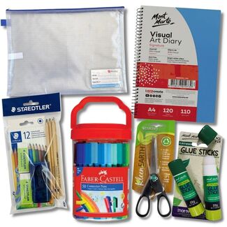 Back to School Older Primary Student Essentials Bundle | Pens Pencils Scissors