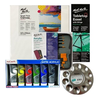 Sip and Paint Acrylic Paint Essential Kit