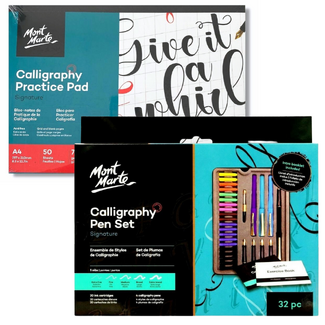Calligraphy Beginner Essentials Kit | Writing Lettering Ink Pen Nib Set