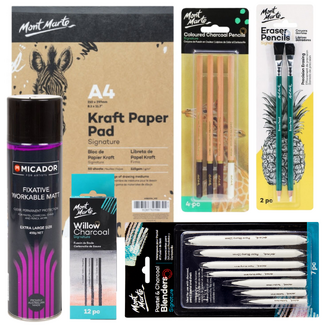 Charcoal Art Supplies - Shop Our Charcoal Drawing Equipment Range