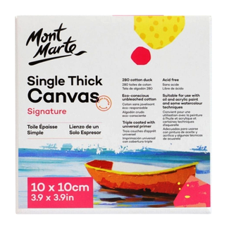 Mont Marte Signature Canvas Single Thick 10 x 10cm