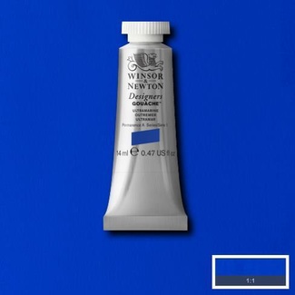 Winsor & Newton Designers' Gouache Colour 14ml S1 - Ultramarine