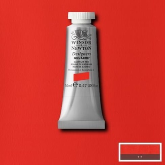 Winsor & Newton Designers' Gouache Colour 14ml S4 - Cadmium Red