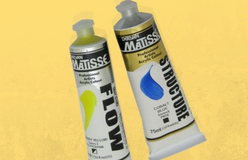 Matisse Acrylic Paints - Structure Vs. Flow  image